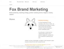 Tablet Screenshot of foxbrandmarketing.com